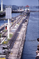 Entering the third lock